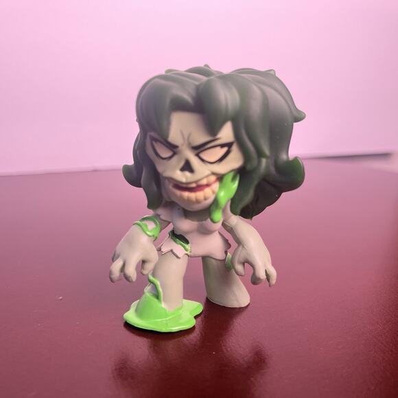 Funko Mystery Bobble Head Zombie Mystery Minis Lot of 8 Marvel Deadpool Toys - Picture 5 of 15